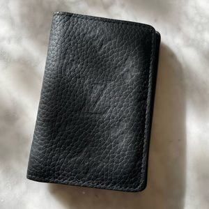 Louis Vuitton self print card holder/wallet